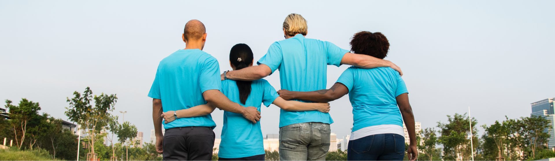 Team von hinten Team von hinten
