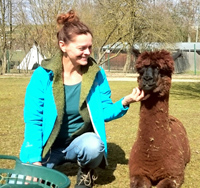 Siglinde Siglinde mit Lama